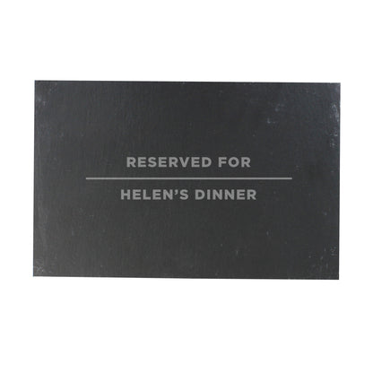 Personalised Classic Slate Rectangle Placemat - image 8