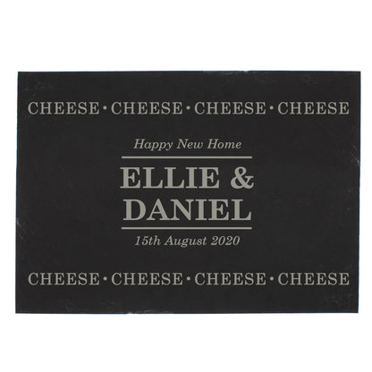 Personalised Cheese Cheese Cheese Slate Cheese Board - image 2