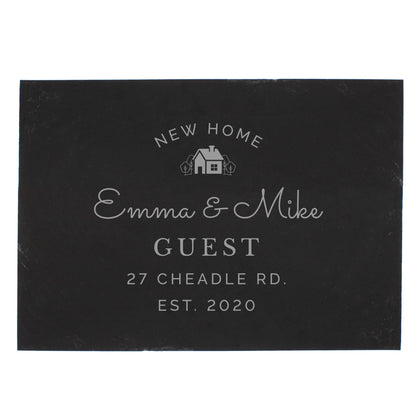 Personalised New Home Slate - image 2