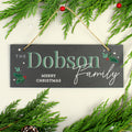 Personalised Christmas Slate Plaque from Heartfelt Gifts