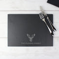 Personalised Stag Slate Placemat from Heartfelt Gifts