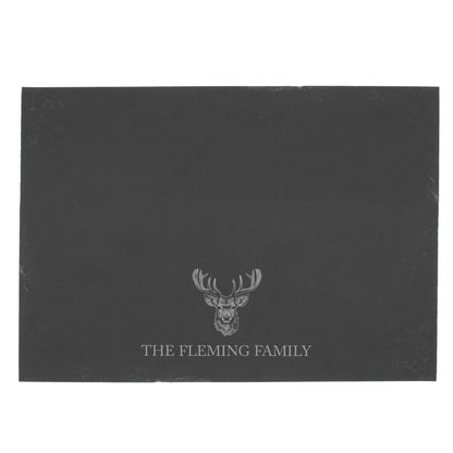 Personalised Stag Slate Placemat - image 5