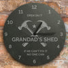 Personalised Tools Slate Clock – DIY Dad Workshop & Birthday Gift