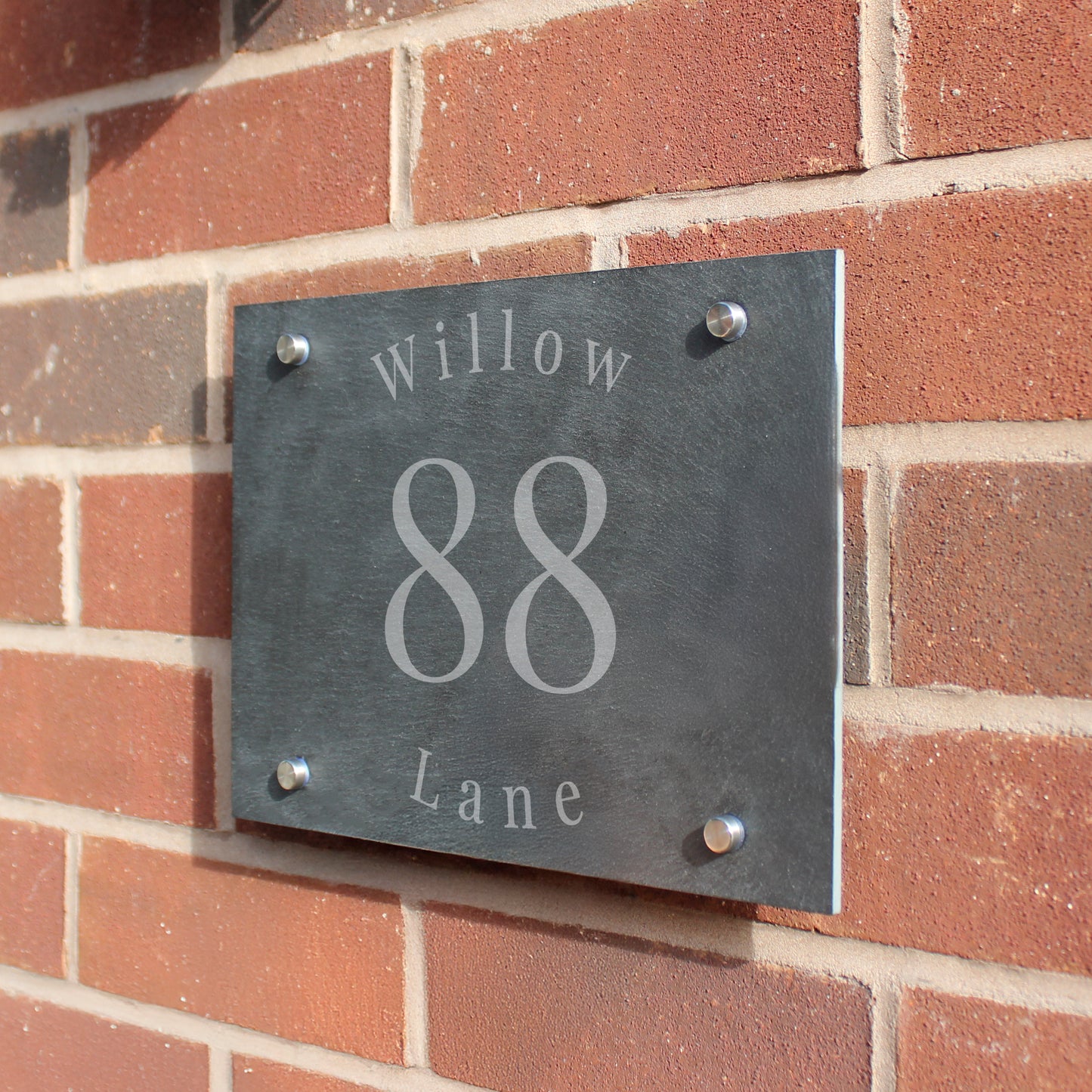 Personalised Slate House Sign – Classic Housewarming New Home Gift - image 2