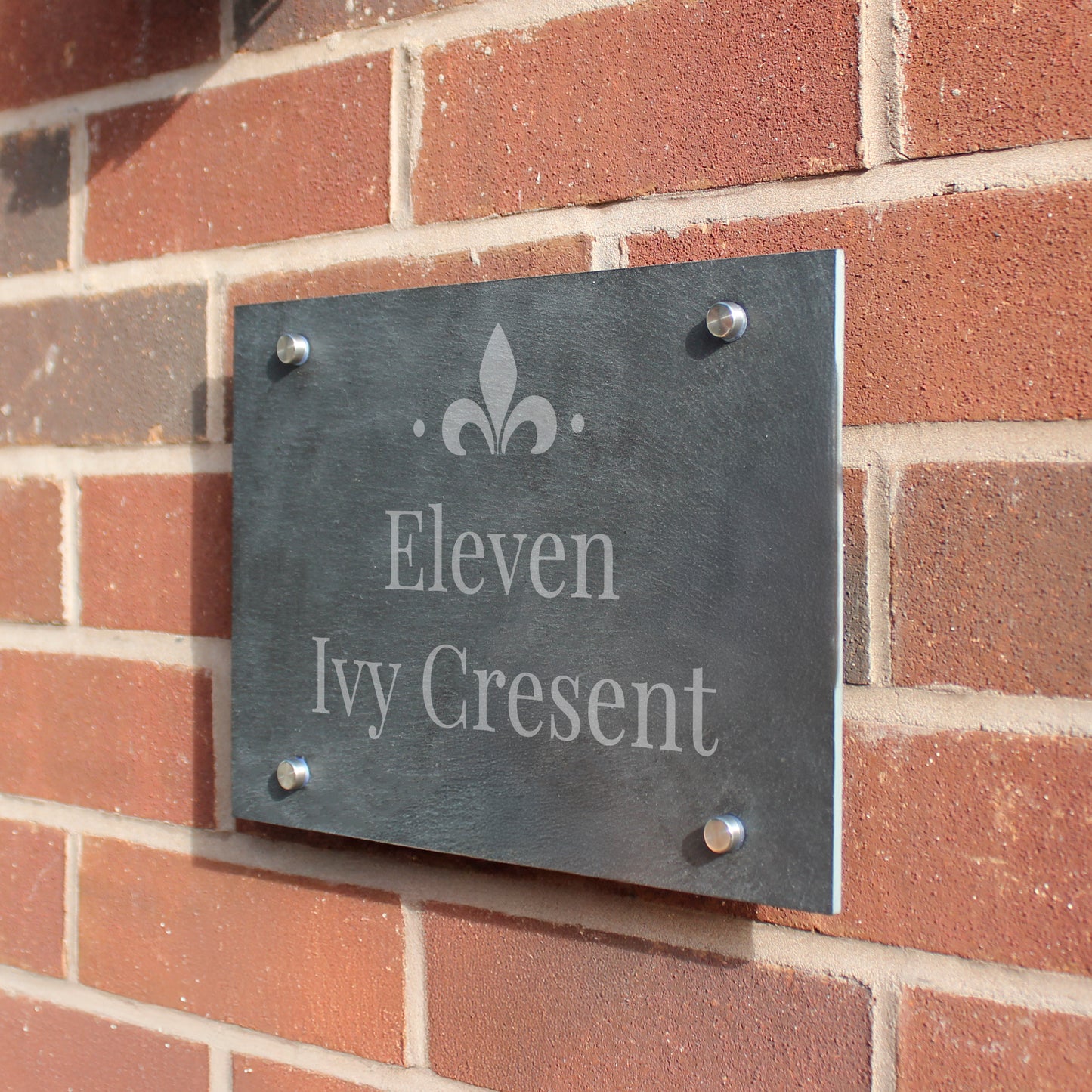 Personalised Ornate Slate House Sign – Housewarming New Home Gift - image 2