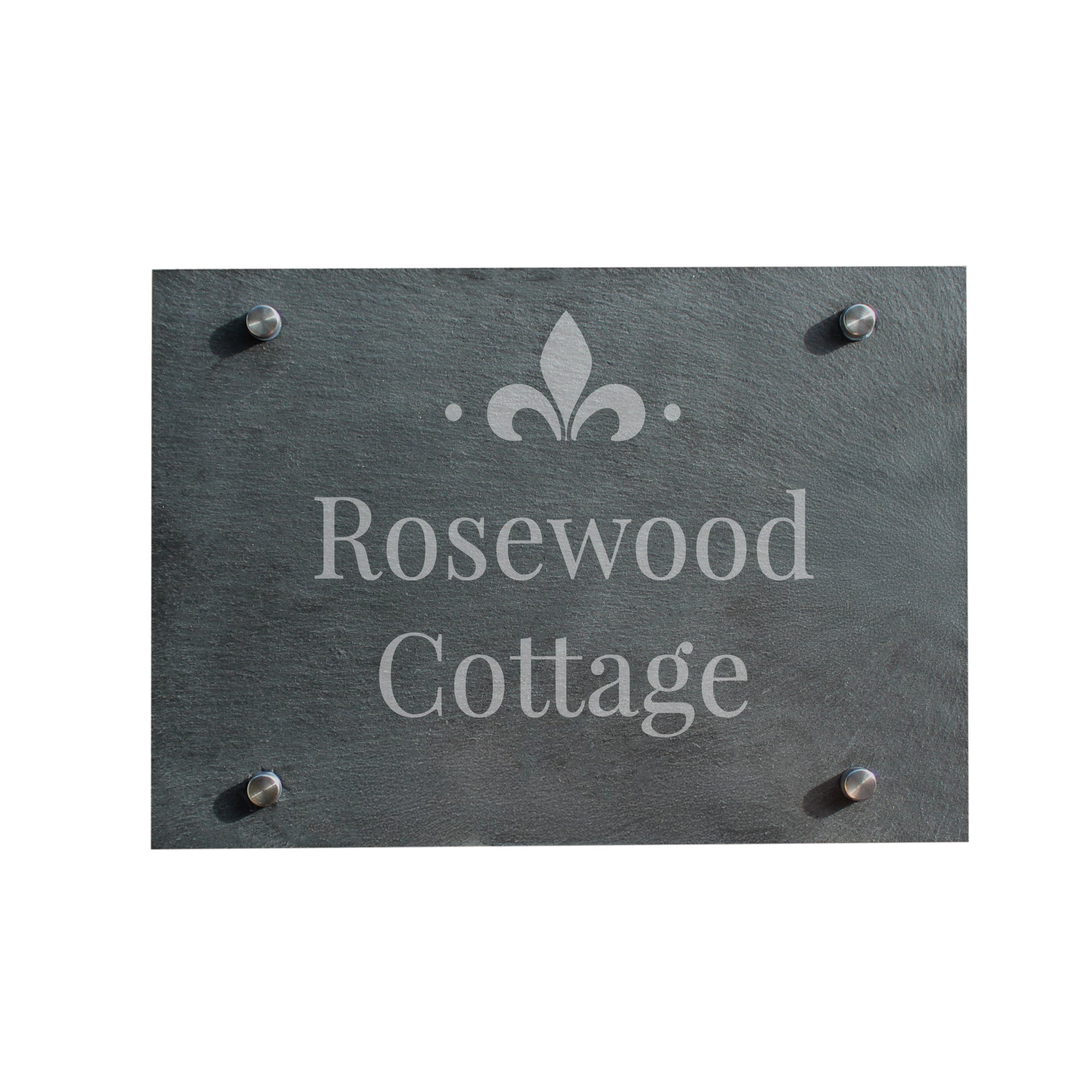 Personalised Ornate Slate House Sign – Housewarming New Home Gift - image 4
