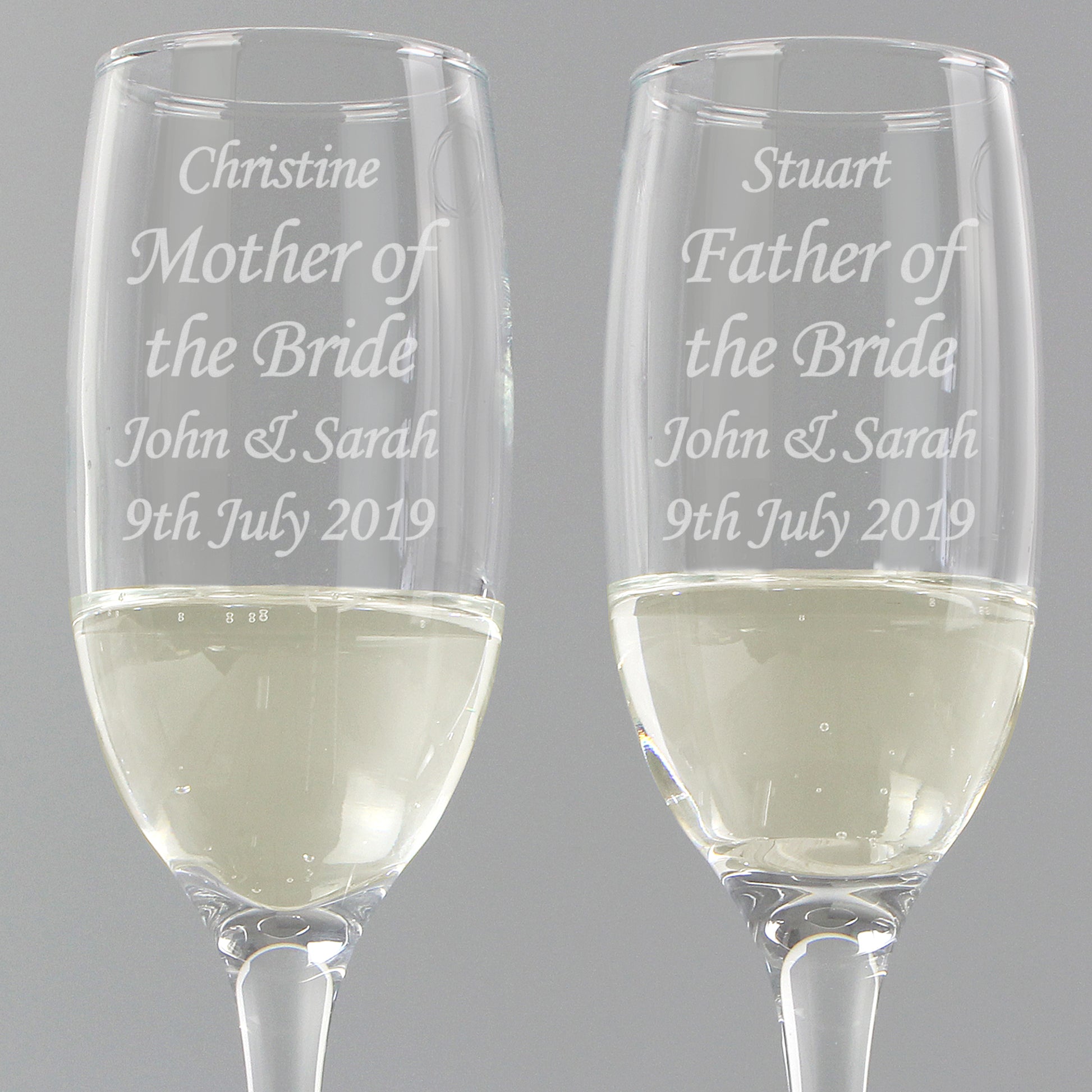 Personalised Celebration Pair of Flutes - image 3