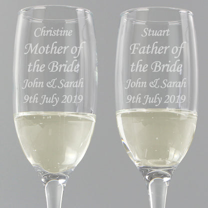 Personalised Celebration Pair of Flutes - image 3