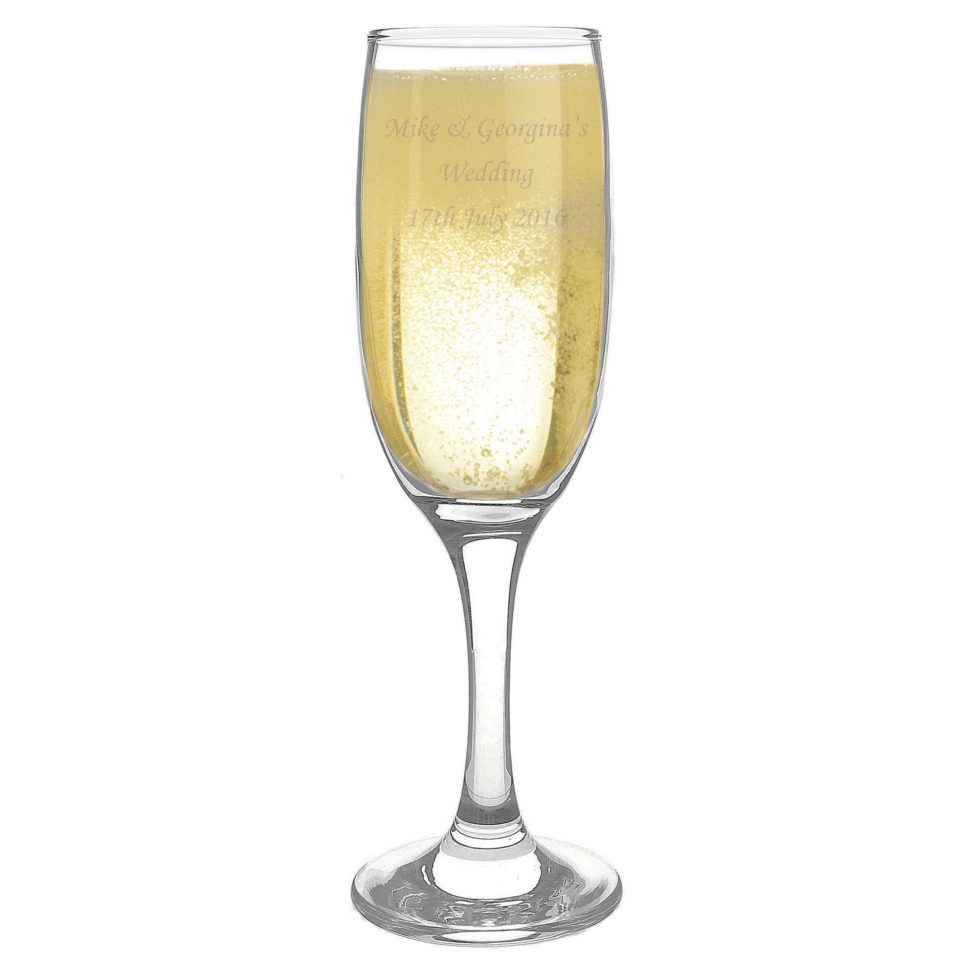 Personalised Traditional Toast Flute - image 2