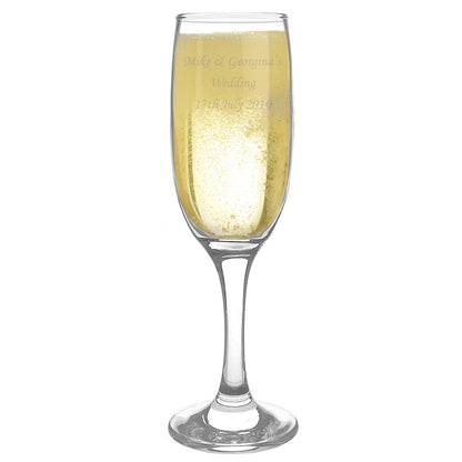 Personalised Traditional Toast Flute - image 2