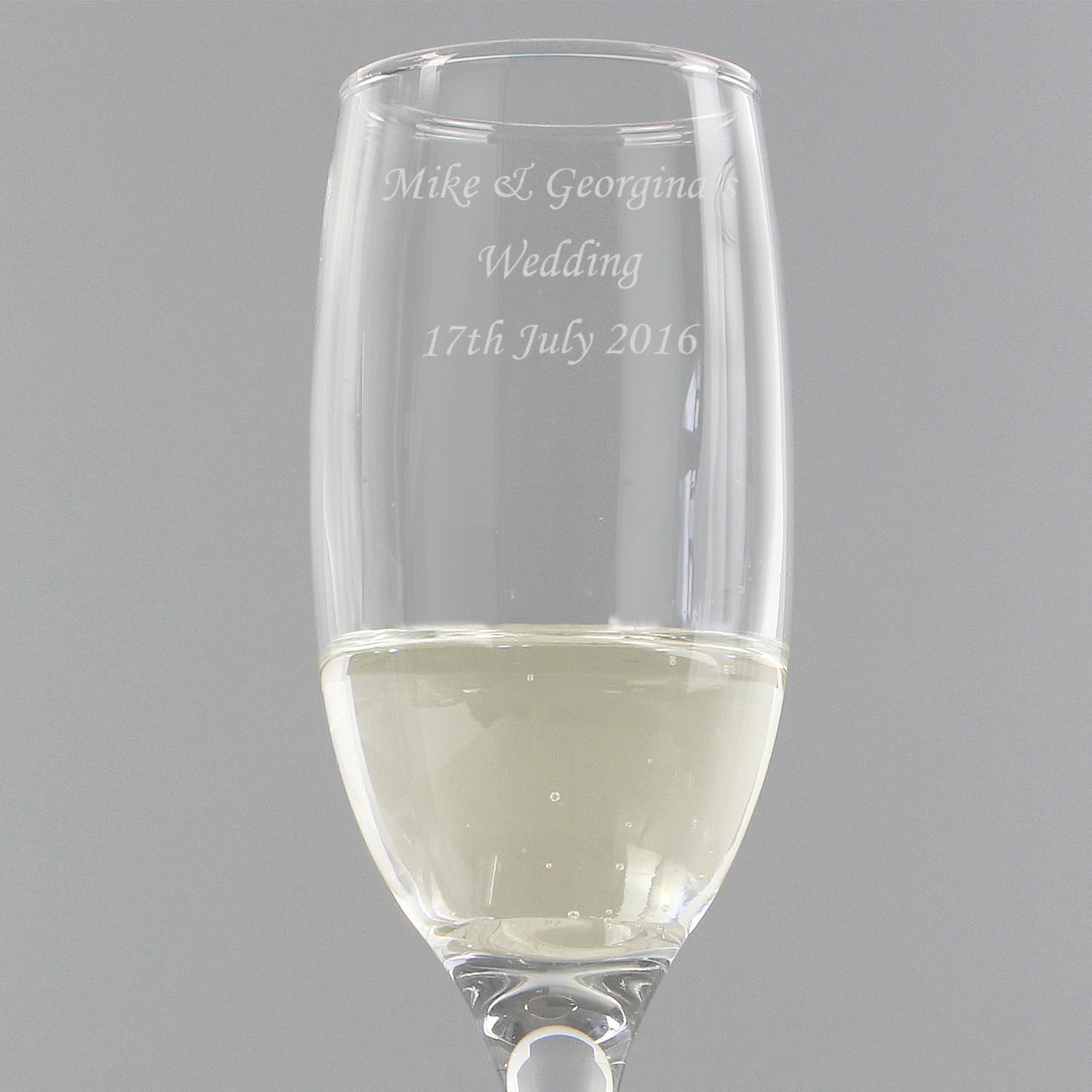 Personalised Traditional Toast Flute - image 3