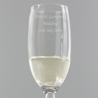 Personalised Traditional Toast Flute - image 3