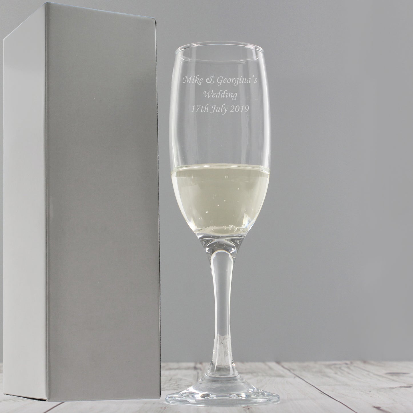 Personalised Traditional Toast Flute - image 4