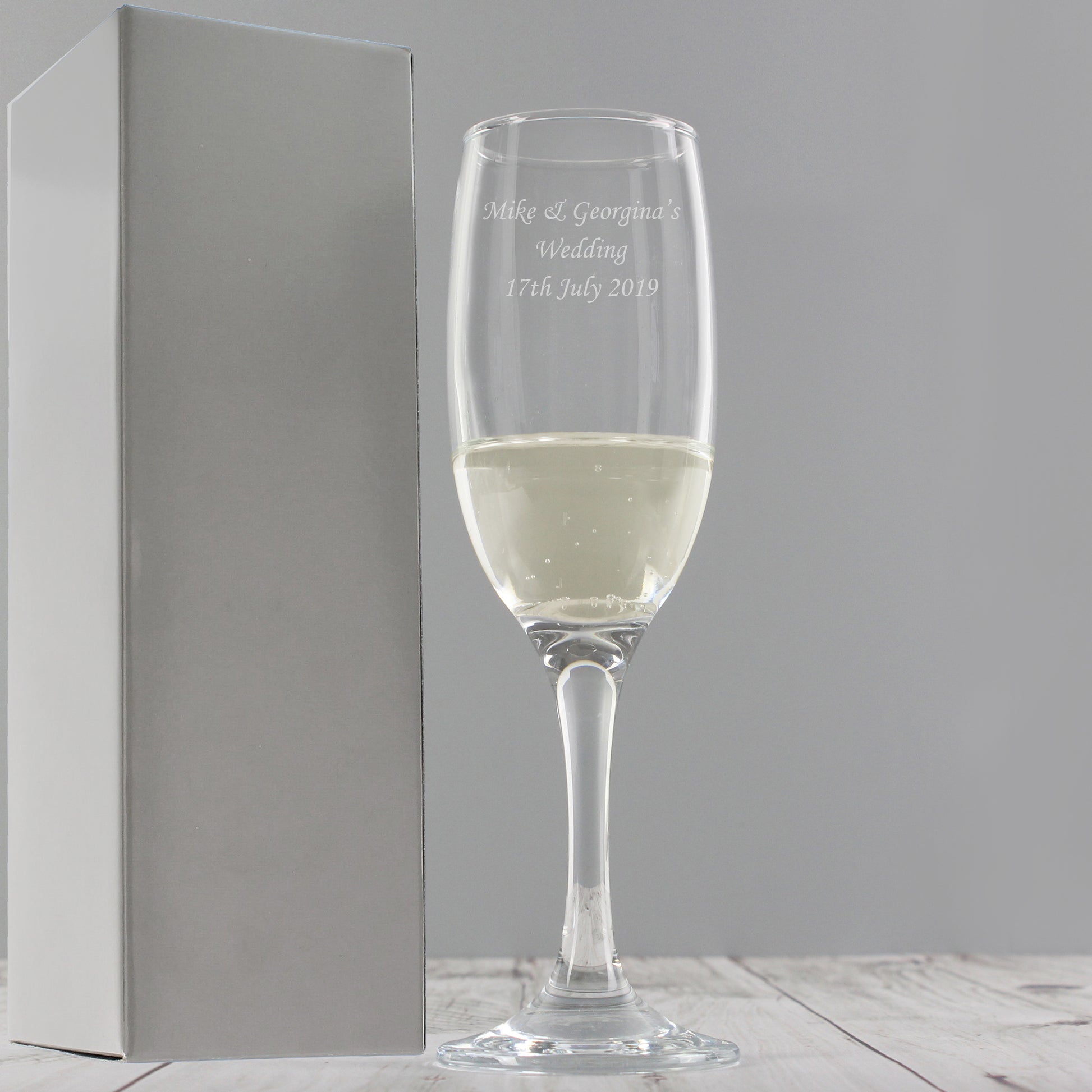 Personalised Traditional Toast Flute - image 4