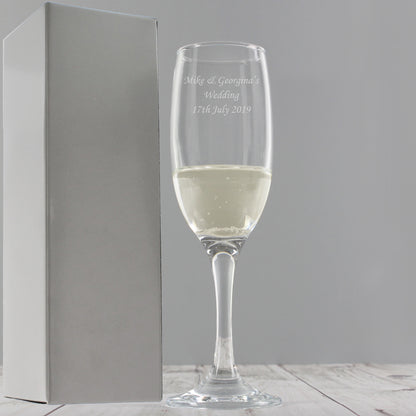 Personalised Traditional Toast Flute - image 4