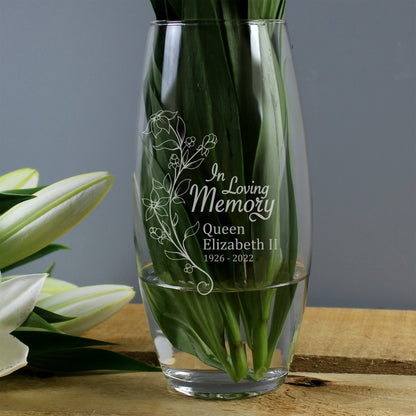 Personalised In Loving Memory Vase - image 3