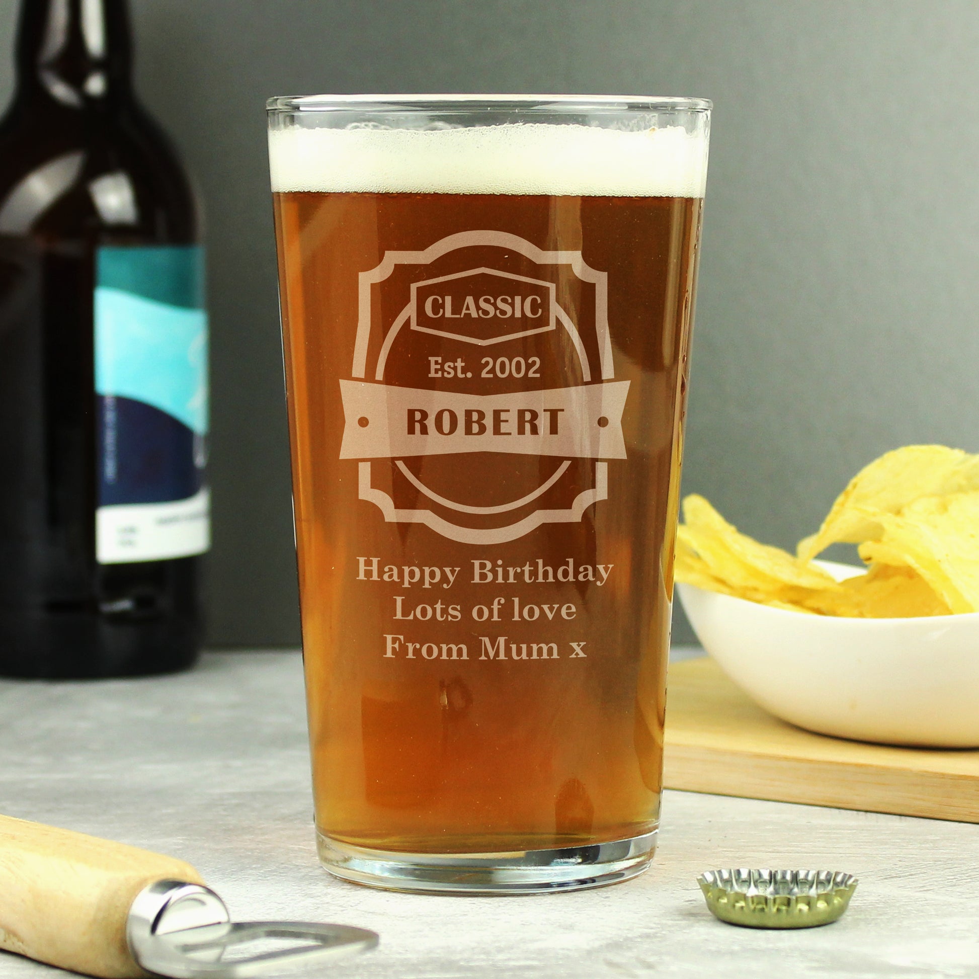 Personalised Classic Pint Glass - image 3
