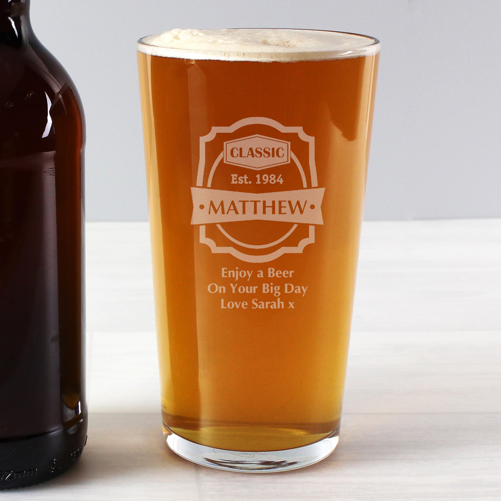 Personalised Classic Pint Glass - image 6