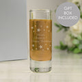 Personalised Starry Shot Glass from Heartfelt Gifts