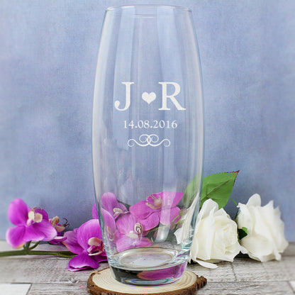 Personalised Monogram Bullet Vase - image 2