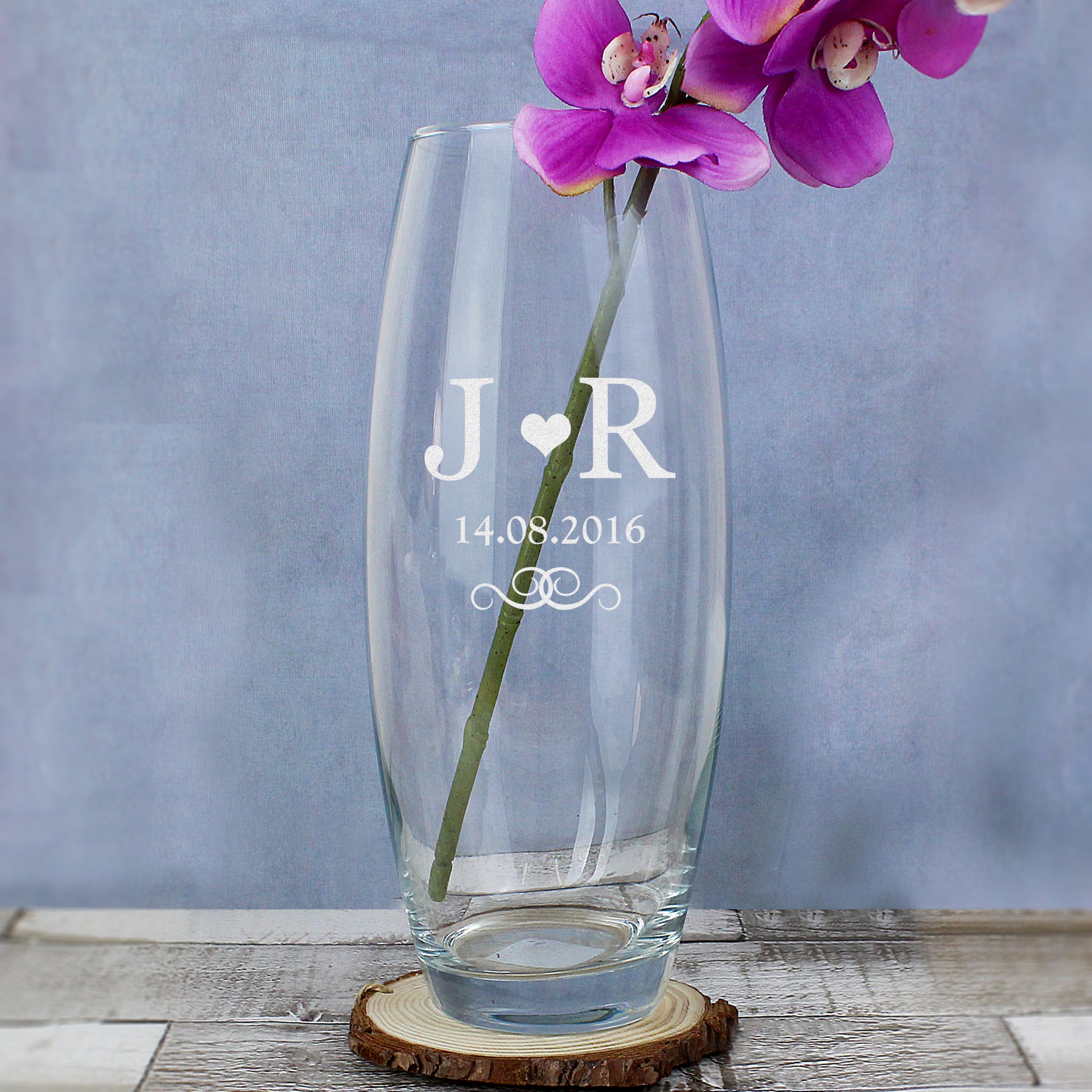 Personalised Monogram Bullet Vase - image 3