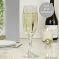 Personalised Decorative Wedding Bridesmaid Glass Flute from Heartfelt Gifts