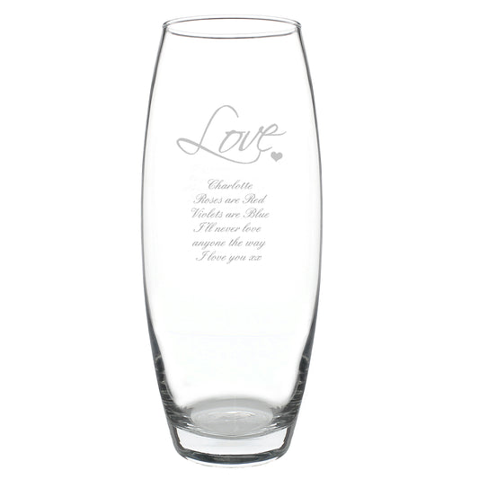 Personalised Love Bullet Vase - image 2
