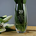 Personalised 20 Years Bullet Vase from Heartfelt Gifts