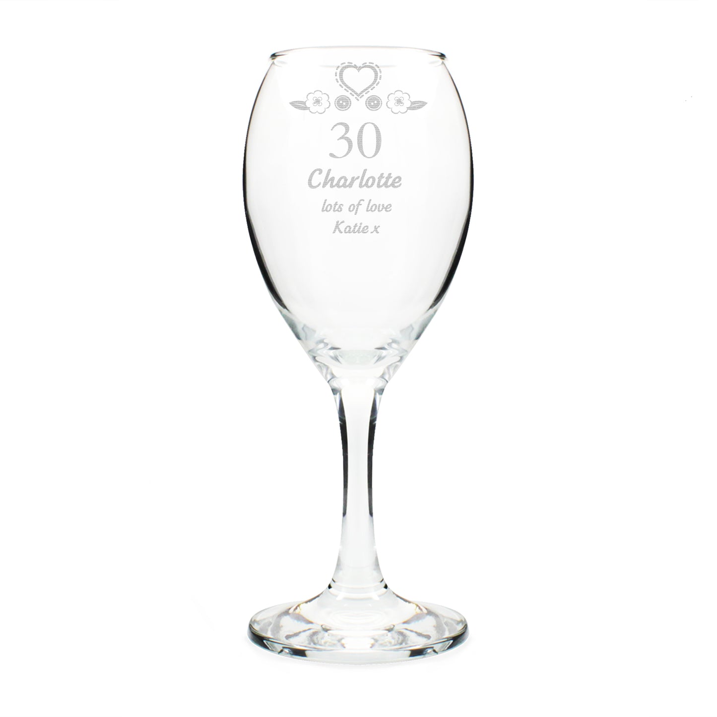 Personalised Birthday Craft Wine Glass - image 6