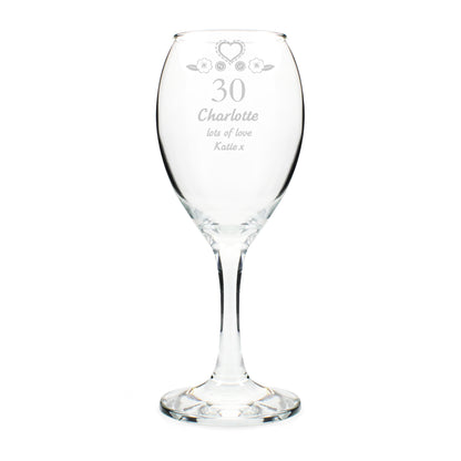 Personalised Birthday Craft Wine Glass - image 6