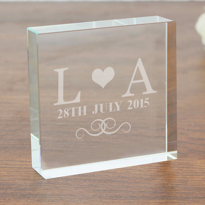 Personalised Monogram Crystal Token - image 2