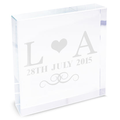 Personalised Monogram Crystal Token - image 4