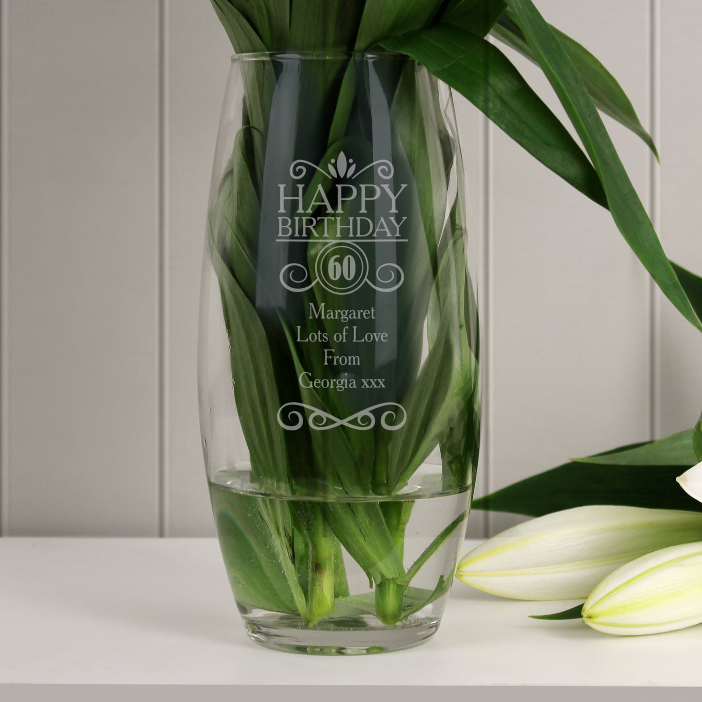 Personalised Birthday Bullet Vase - image 3