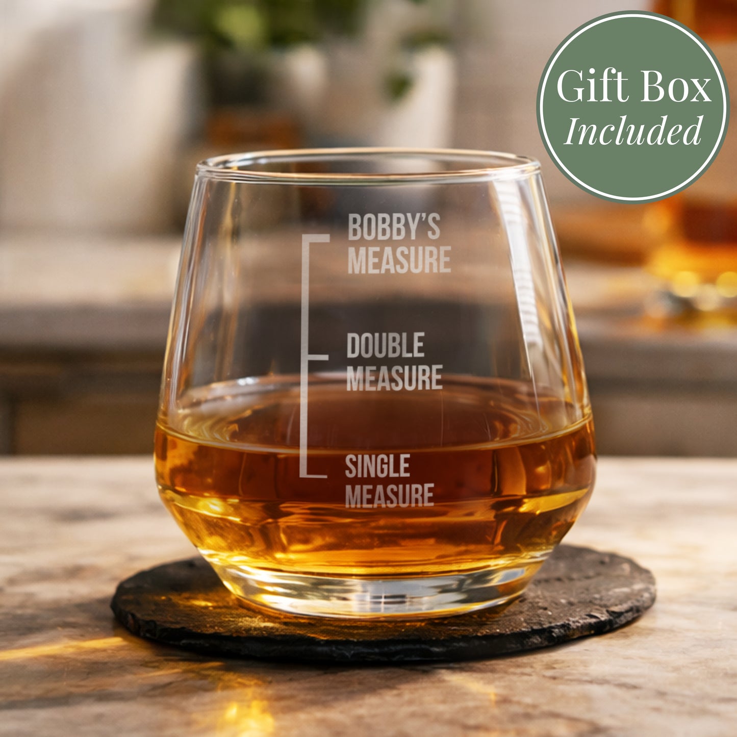 Personalised Measures Tumbler from Heartfelt Gifts