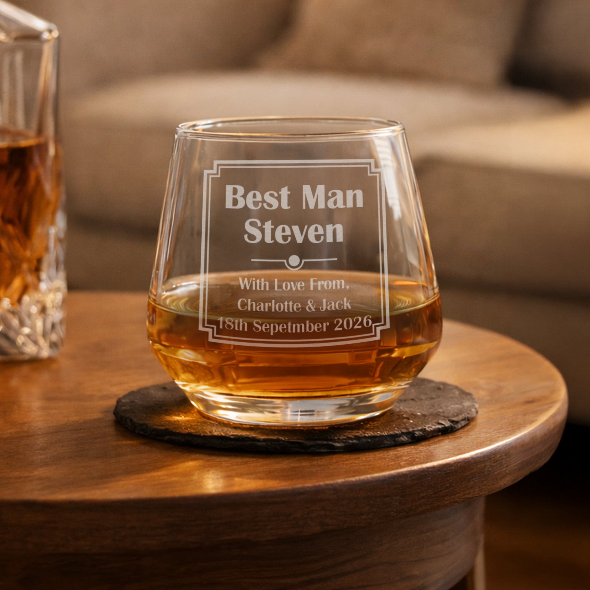 Personalised Art Deco Tumbler - image 3