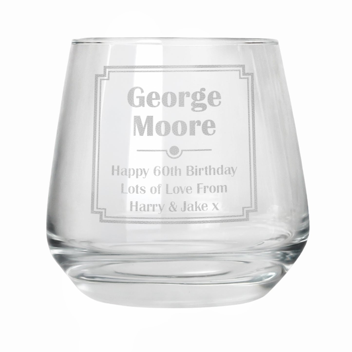 Personalised Art Deco Tumbler - image 5