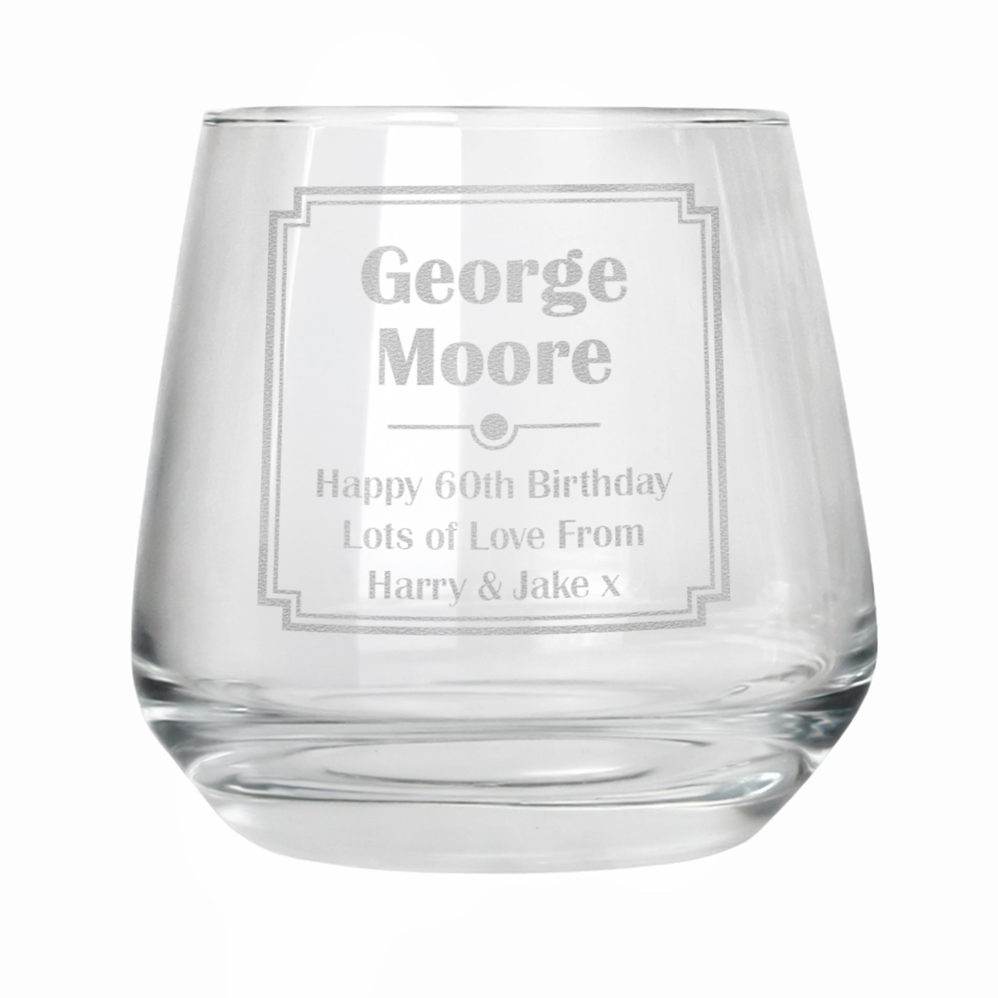 Personalised Art Deco Tumbler - image 5