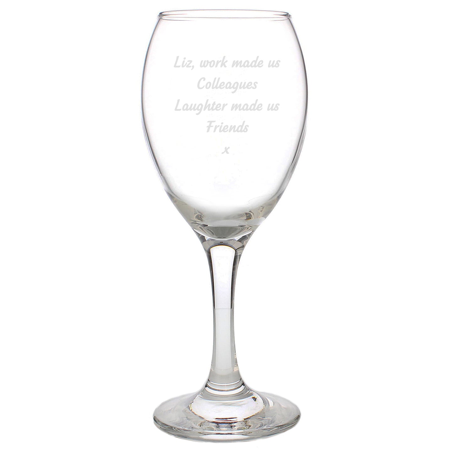 Personalised Any Message Wine Glass - image 2