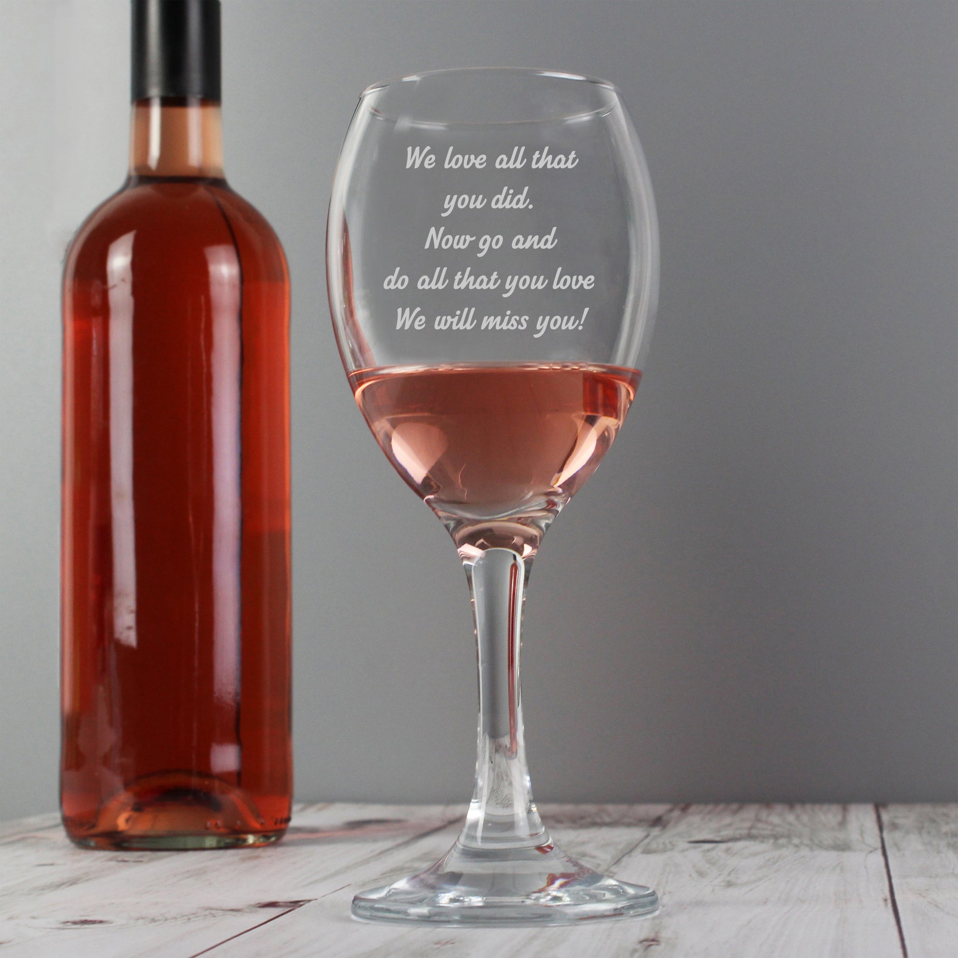Personalised Any Message Wine Glass - image 3