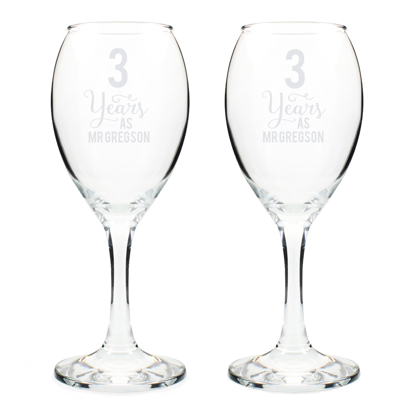 Personalised Years As... Wine Glass Set - image 5