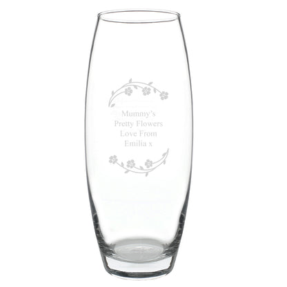 Personalised Floral Bullet Vase - image 2