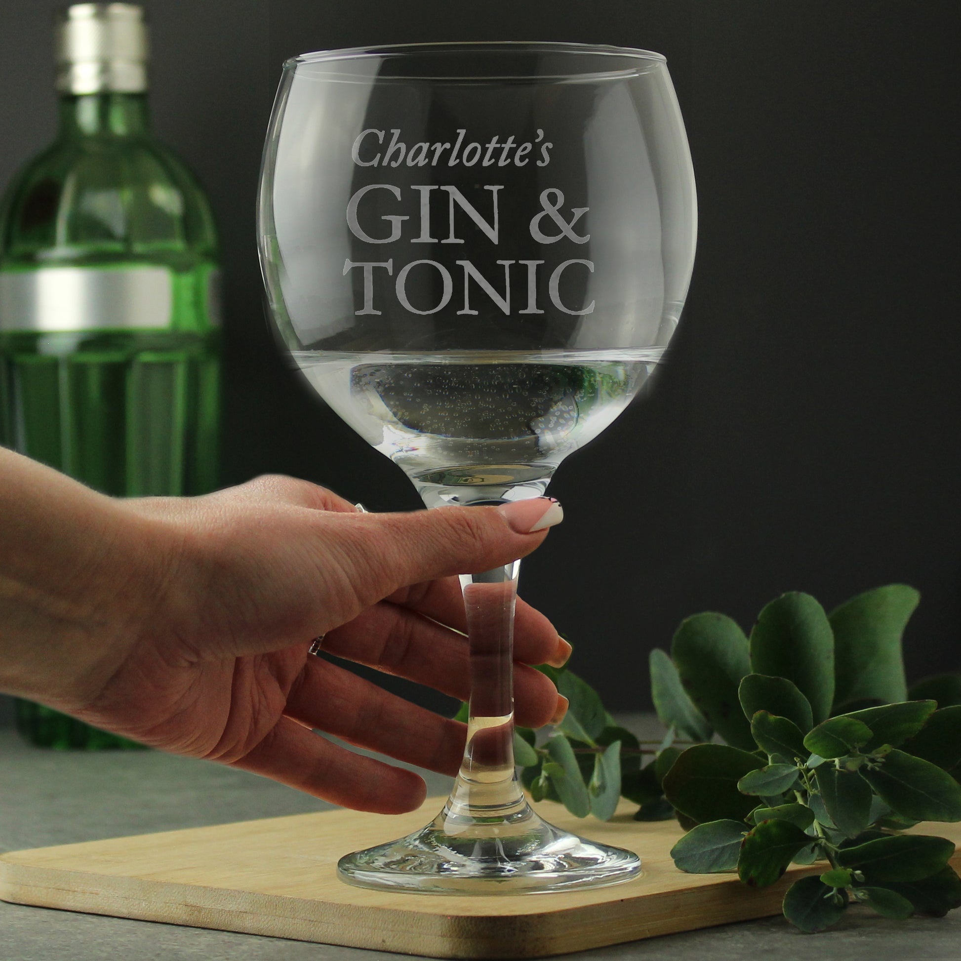 Personalised Gin & Tonic Balloon Glass - image 3