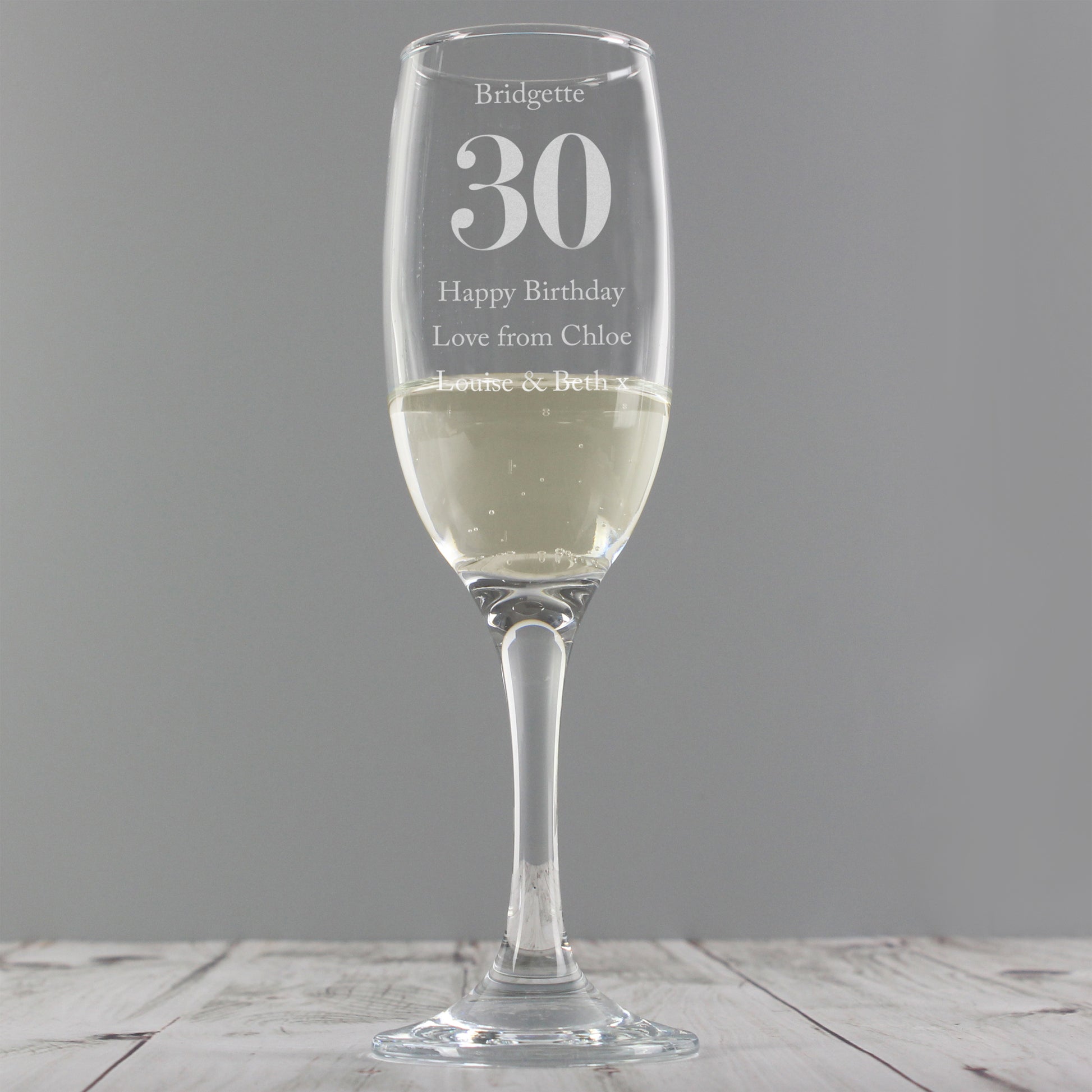 Personalised Birthday Big Age Flute - image 3