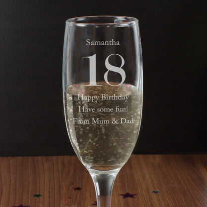 Personalised Birthday Big Age Flute - image 4