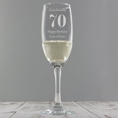 Personalised Birthday Big Age Flute - image 5
