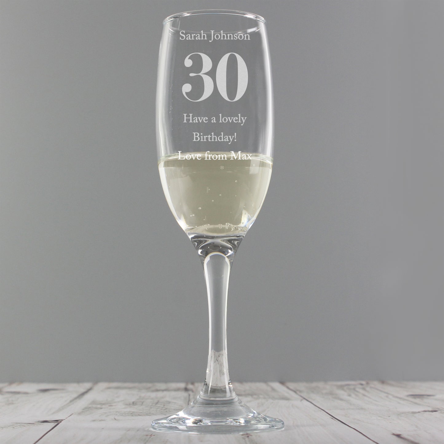 Personalised Birthday Big Age Flute - image 7