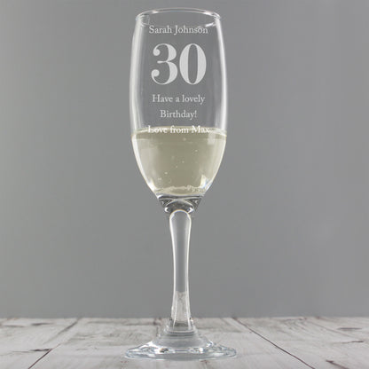 Personalised Birthday Big Age Flute - image 7