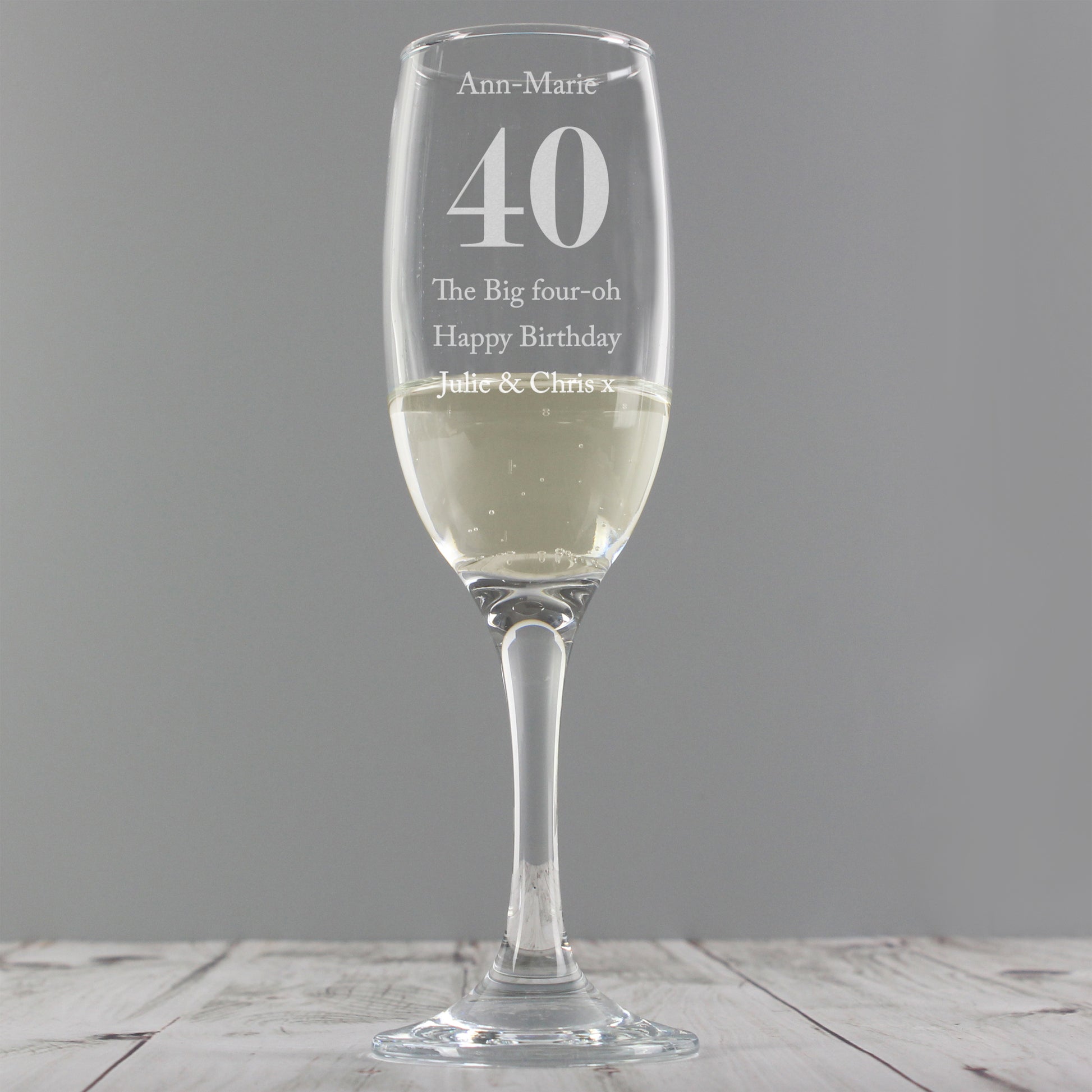 Personalised Birthday Big Age Flute - image 8