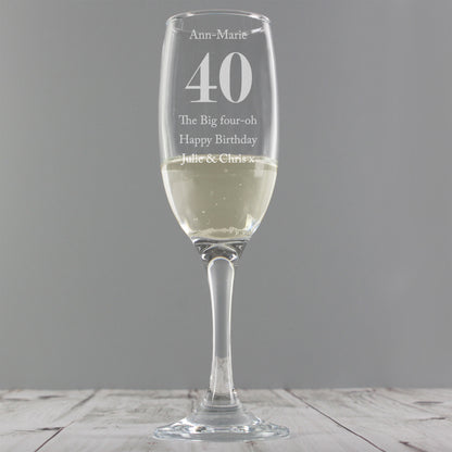 Personalised Birthday Big Age Flute - image 8