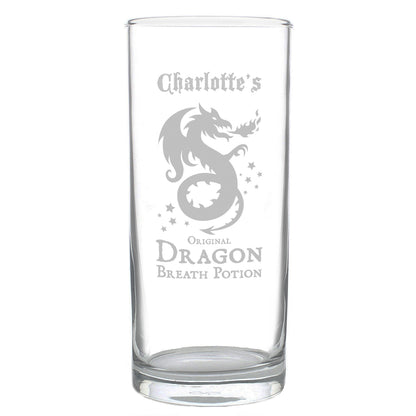 Personalised Dragon Breath Potion Hi Ball Glass - image 2